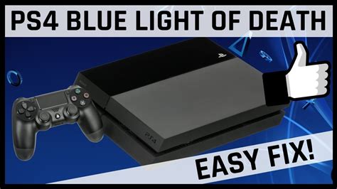 ps4 blue light of death