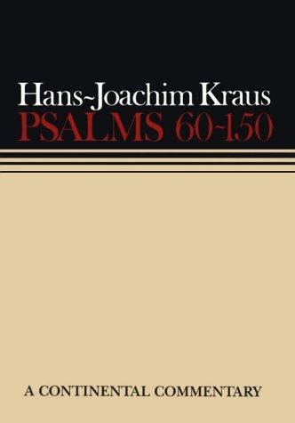 psalms 60 150 continental commentaries Epub
