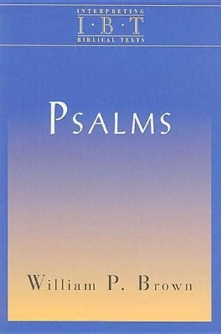 psalms interpreting biblical texts series Reader