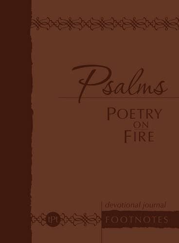 psalms poetry on fire devotional journal footnotes the passion translation Kindle Editon