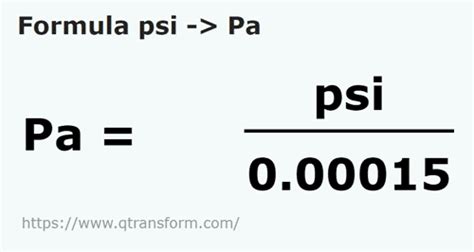 psi and pa