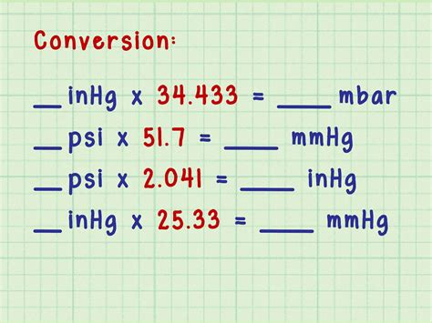 psi mmhg conversion