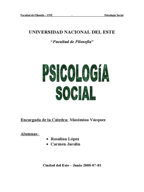 psicolog a social volume 2 psicolog a social volume 2 Epub