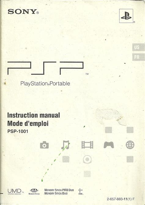 psp 1001 instruction manual PDF