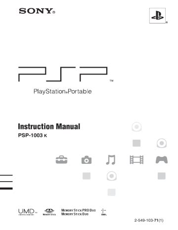 psp 1003 instruction manual Ebook Reader