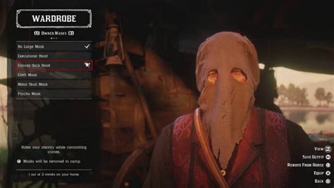 psycho mask rdr2