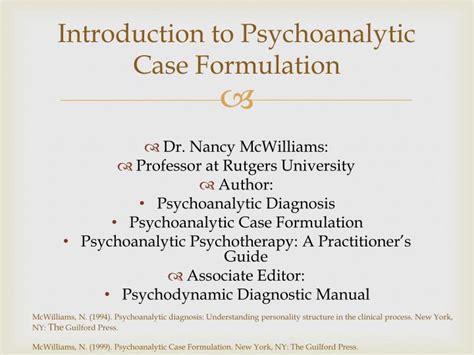 psychoanalytic case formulation psychoanalytic case formulation Kindle Editon