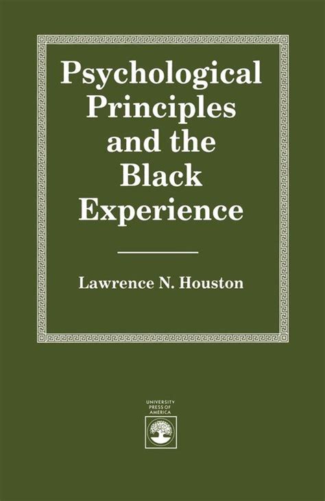 psychological principles and the black experience Doc