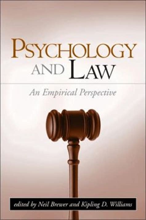 psychology and law an empirical perspective Doc