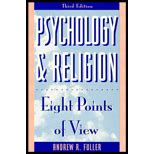 psychology and religion eight points of view Epub