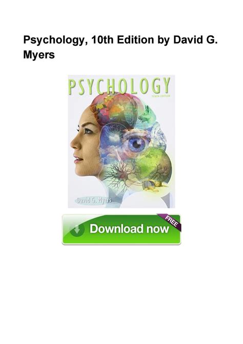 psychology david myers 10th edition pdf PDF