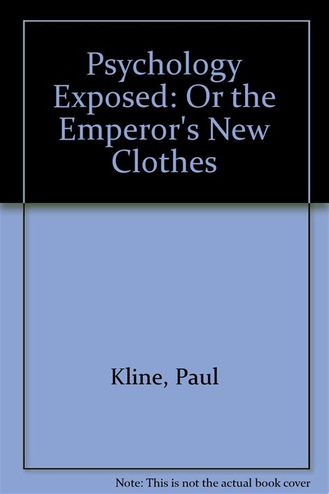 psychology exposed or the emperors new clothes Epub