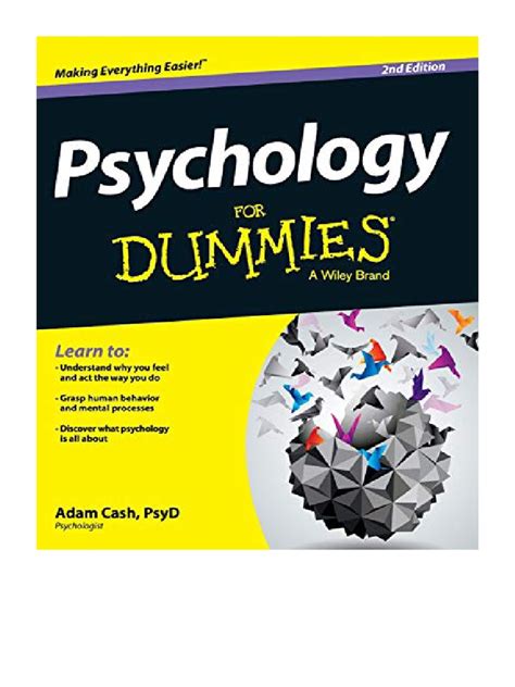 psychology for dummies pdf PDF