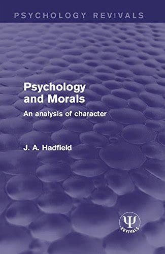 psychology morals analysis character revivals ebook Epub