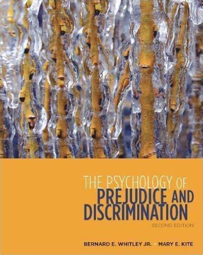 psychology of prejudice the 2nd edition PDF