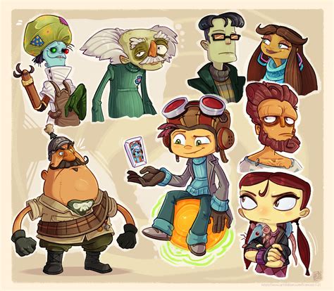 psychonauts characters