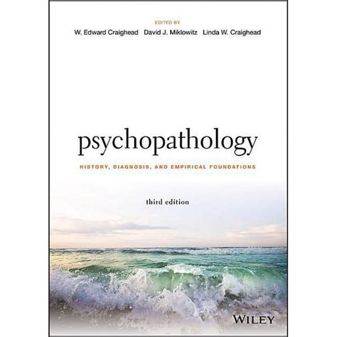 psychopathology history diagnosis and empirical foundations Doc