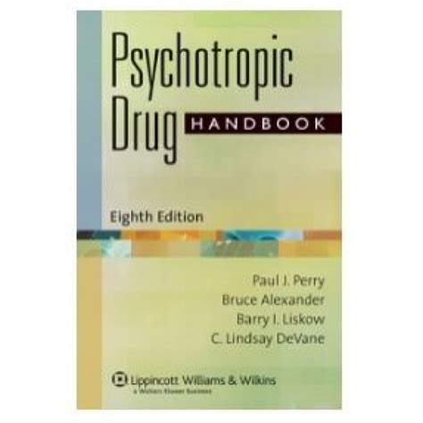 psychotropic drug handbook Ebook Doc