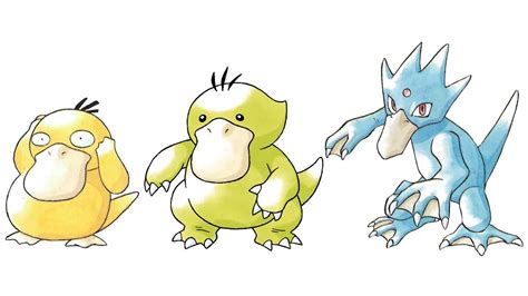 psyduck evolution level