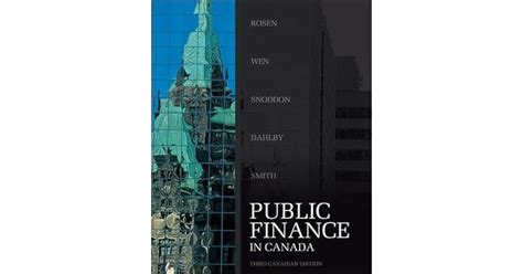 public finance in canada 4th editionrosen Epub