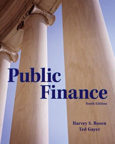 public finance the mcgraw hill series in economics Kindle Editon