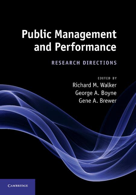 public management performance Reader