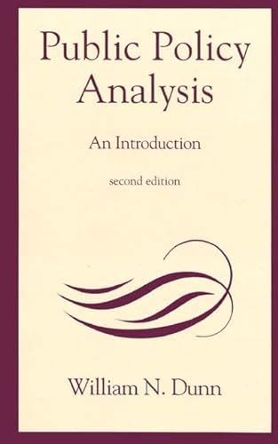 public policy analysis an introduction 2nd edition Doc