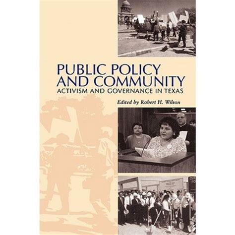 public policy and community activism and governance in texas Doc