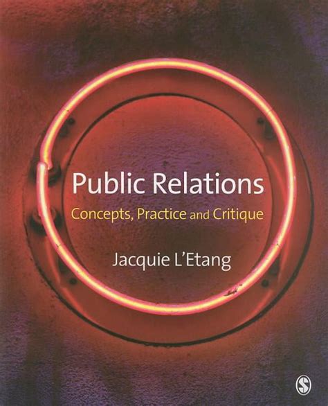 public relations concepts practice and critique Kindle Editon