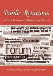 public relations critical debates and contemporary problems Reader