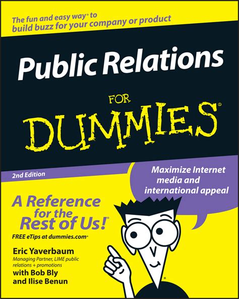 public relations kit for dummies for dummies lifestyles paperback Epub