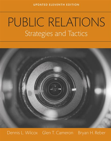 public relations strategies and tactics 11th Epub