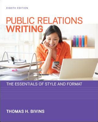 public relations writing the essentials of style and format Doc