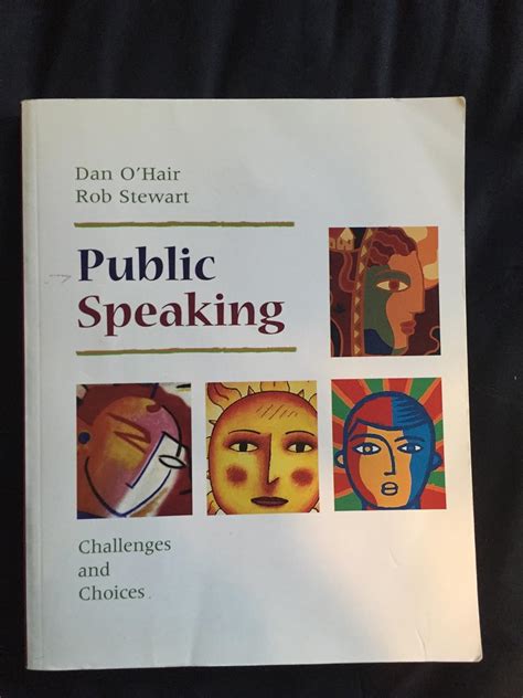 public speaking challenges and choices PDF