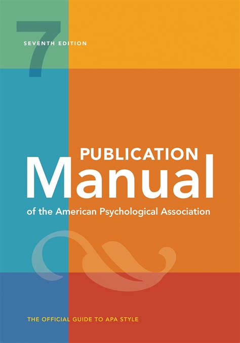 publication manual of the american psychological association Doc