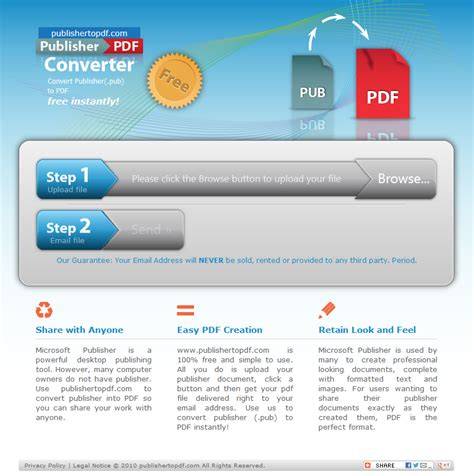 publisher to pdf converter Doc