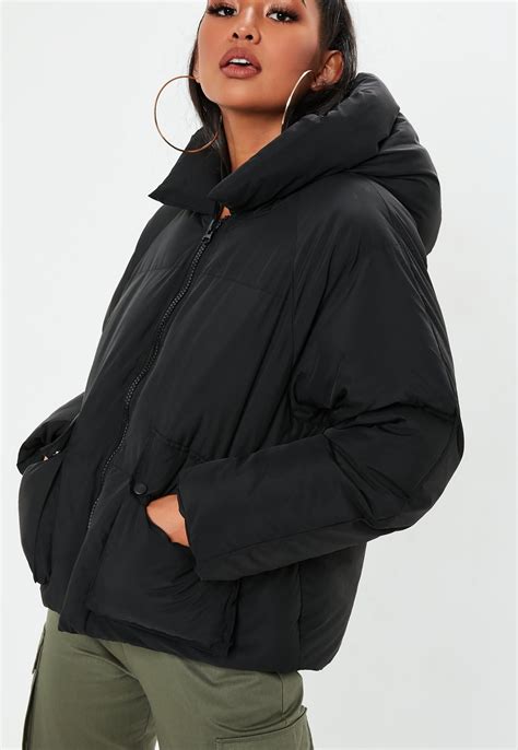 puffer jacket black