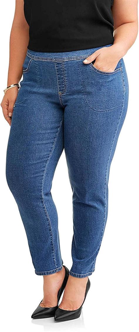 pull on jeans plus size