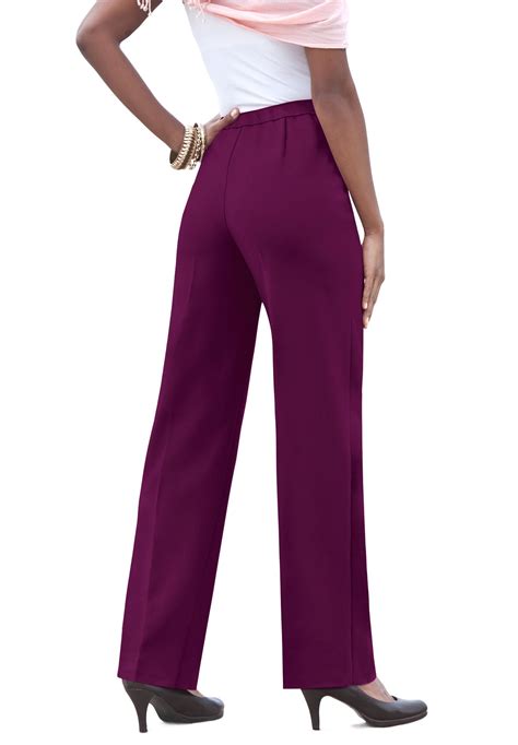 pull on slacks for ladies
