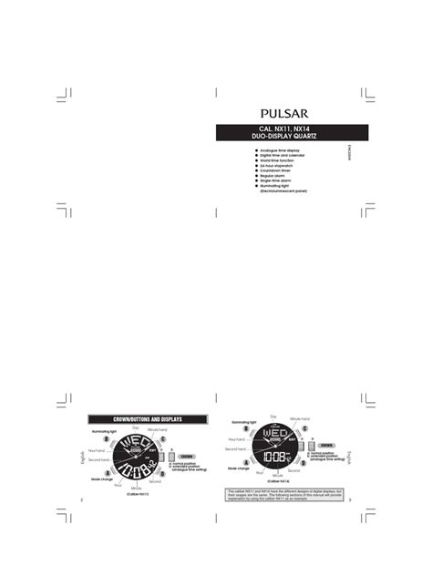 pulsar nx14 manual de usuario pdf Kindle Editon