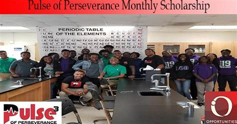 pulse of perseverance scholarship
