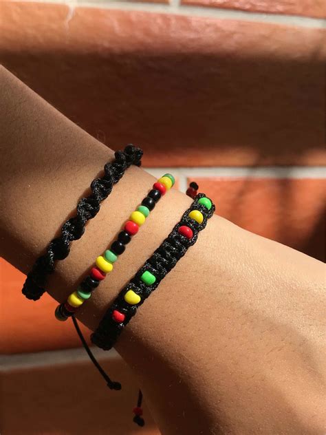 pulseiras do Bob Marley