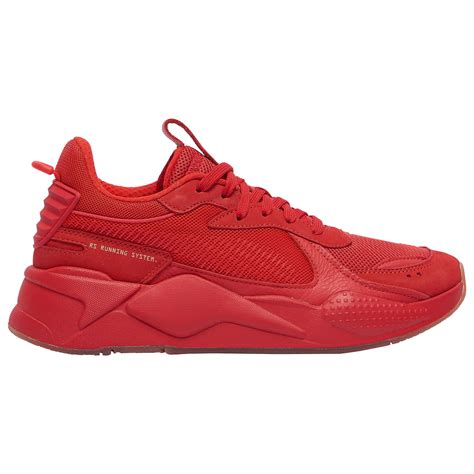 puma red color shoes