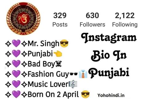 punjabi whatsapp bio