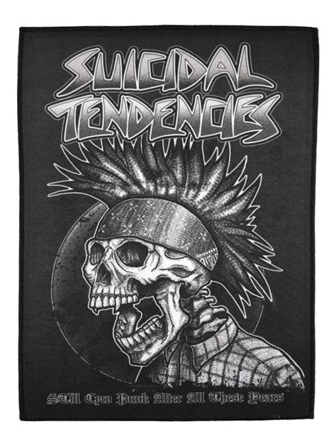 punk back patch