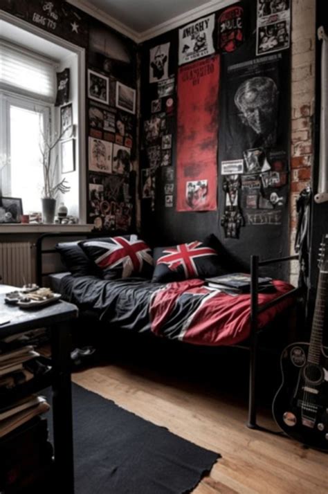 punk bedroom