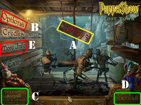 Puppet Show Lost Town Walkthrough