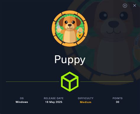 Puppy Htb Walkthrough