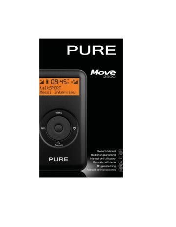 pure move instruction manual Epub