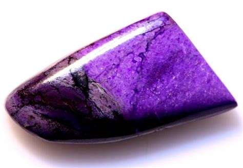 purple and black stone